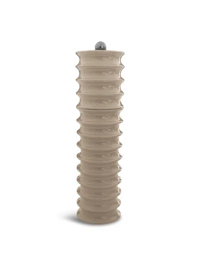 Addison Ross Twister Salt And Pepper Mill In Cappuccino