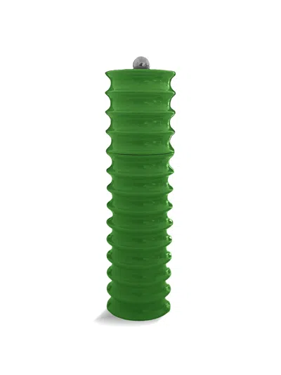 Addison Ross Twister Salt And Pepper Mill In Green