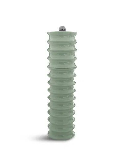 Addison Ross Twister Salt And Pepper Mill In Sage