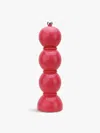 Addison Ross Bobbin Lacquered Salt Or Pepper Mill Grinder In Watermelon