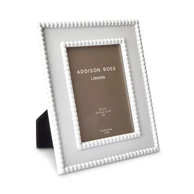 Addison Ross White Bobbin Picture Frame, 5 X 7