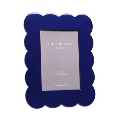 Addison Ross Lacquer Frame, 5 X 7 In Navy