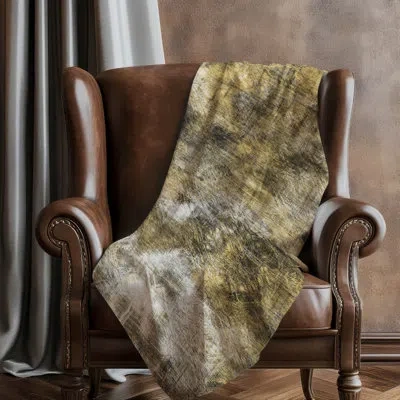 Addison Rugs Addison Machine Washable Sherpa Asb596 Modern Throw Blanket In Brown