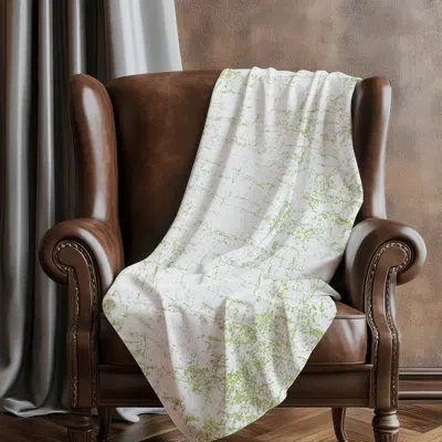 Addison Rugs Addison Machine Washable Sherpa Asb606 Organic Throw Blanket In White