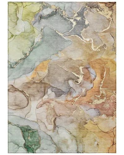 Addison Rugs Chantille Polyester Indoor/outdoor Washable Rug In Beige