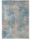 Addison Rugs Chantille Polyester Indoor/outdoor Washable Rug In Blue