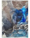 Addison Rugs Chantille Polyester Indoor/outdoor Washable Rug In Blue