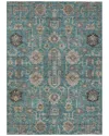 Addison Rugs Chantille Polyester Indoor/outdoor Washable Rug In Blue