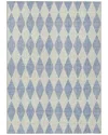 Addison Rugs Chantille Polyester Indoor/outdoor Washable Rug In Blue