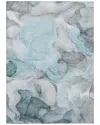 Addison Rugs Chantille Polyester Indoor/outdoor Washable Rug In Blue