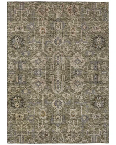 Addison Rugs Chantille Polyester Indoor/outdoor Washable Rug In Brown
