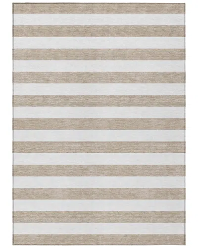 Addison Rugs Chantille Polyester Indoor/outdoor Washable Rug In Brown