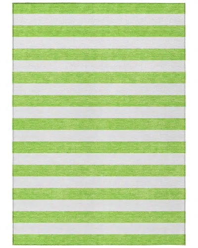 Addison Rugs Chantille Polyester Indoor/outdoor Washable Rug In Green