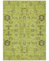 Addison Rugs Chantille Polyester Indoor/outdoor Washable Rug In Green