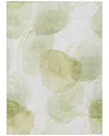 Addison Rugs Chantille Polyester Indoor/outdoor Washable Rug In Green