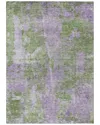Addison Rugs Chantille Polyester Indoor/outdoor Washable Rug In Green