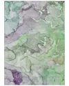 Addison Rugs Chantille Polyester Indoor/outdoor Washable Rug In Green