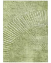 Addison Rugs Chantille Polyester Indoor/outdoor Washable Rug In Green
