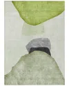 Addison Rugs Chantille Polyester Indoor/outdoor Washable Rug In Green