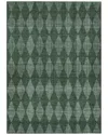 Addison Rugs Chantille Polyester Indoor/outdoor Washable Rug In Green