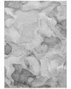 Addison Rugs Chantille Polyester Indoor/outdoor Washable Rug In Grey