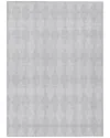 Addison Rugs Chantille Polyester Indoor/outdoor Washable Rug In Grey
