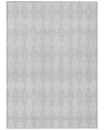 Addison Rugs Chantille Polyester Indoor/outdoor Washable Rug In Grey