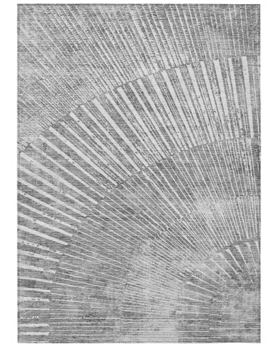 Addison Rugs Chantille Polyester Indoor/outdoor Washable Rug In Grey