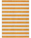 Addison Rugs Chantille Polyester Indoor/outdoor Washable Rug In Orange