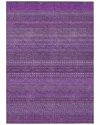 Addison Rugs Chantille Polyester Indoor/outdoor Washable Rug In Purple