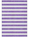Addison Rugs Chantille Polyester Indoor/outdoor Washable Rug In Purple