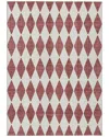 Addison Rugs Chantille Polyester Indoor/outdoor Washable Rug In Red