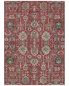 Addison Rugs Chantille Polyester Indoor/outdoor Washable Rug In Red
