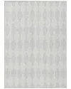Addison Rugs Chantille Polyester Indoor/outdoor Washable Rug In Silver