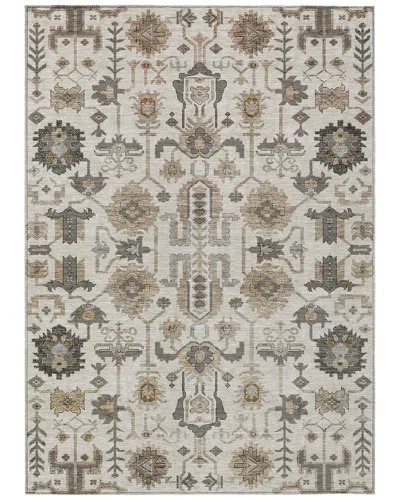 Addison Rugs Chantille Polyester Indoor/outdoor Washable Rug In White