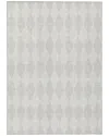 Addison Rugs Chantille Polyester Indoor/outdoor Washable Rug In White