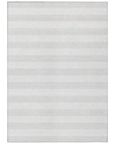 Addison Rugs Chantille Polyester Indoor/outdoor Washable Rug In White