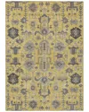 Addison Rugs Chantille Polyester Indoor/outdoor Washable Rug In Yellow
