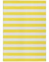 Addison Rugs Chantille Polyester Indoor/outdoor Washable Rug In Yellow