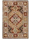 Addison Rugs Addison Grayson Plush Southwest Rug In Red