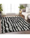 Addison Rugs Premium Washable Area Rug In Black