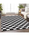 Addison Rugs Premium Washable Area Rug In Black