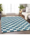Addison Rugs Premium Washable Area Rug In Blue
