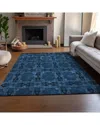 Addison Rugs Premium Washable Area Rug In Blue