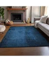 Addison Rugs Premium Washable Area Rug In Blue