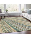 Addison Rugs Premium Washable Area Rug In Green