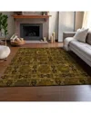 Addison Rugs Premium Washable Area Rug In Brown
