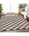 Addison Rugs Premium Washable Area Rug In Brown