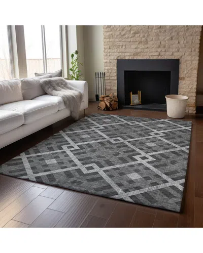 Addison Rugs Premium Washable Area Rug In Gray