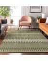 Addison Rugs Premium Washable Area Rug In Green